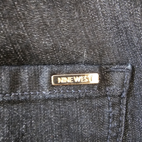 Nine‎ West Women's Charcoal Flare Jeans - Picture 6 of 9